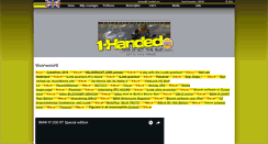 Desktop Screenshot of 1-handed.com